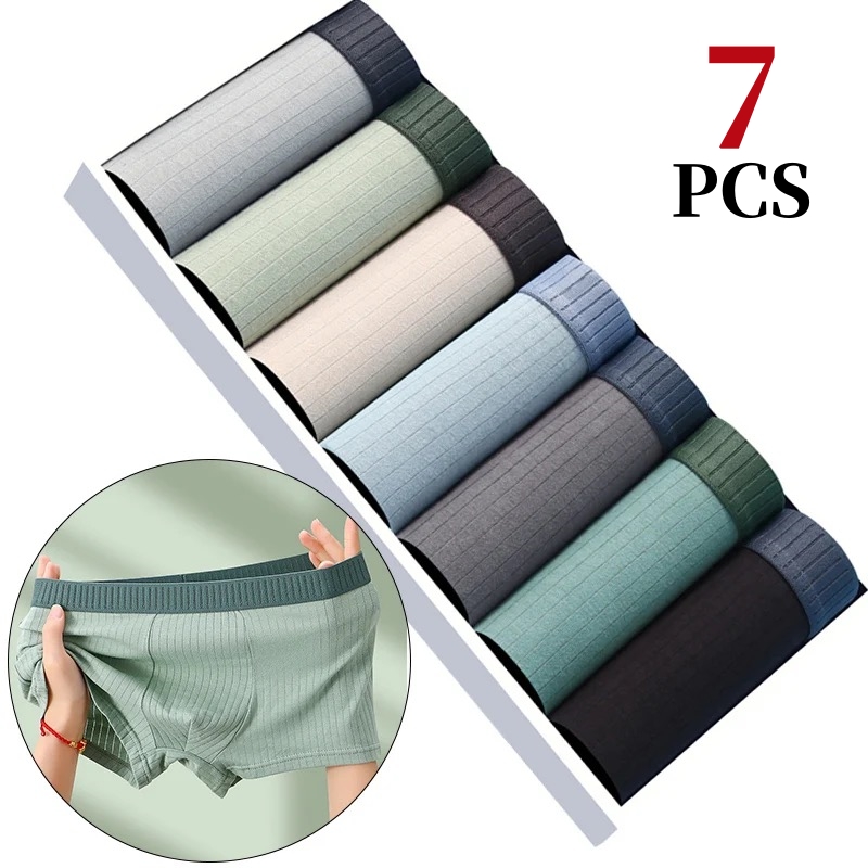 7 sztuk/partia męska bawełnian – Multi Pack Underwear recenzja i cena